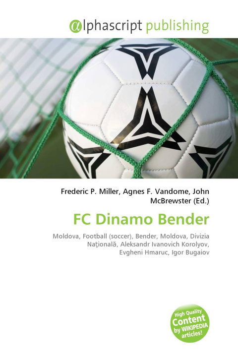Kniha FC Dinamo Bender Agnes F. Vandome