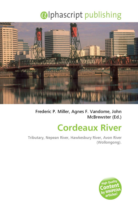 Knjiga Cordeaux River Agnes F. Vandome