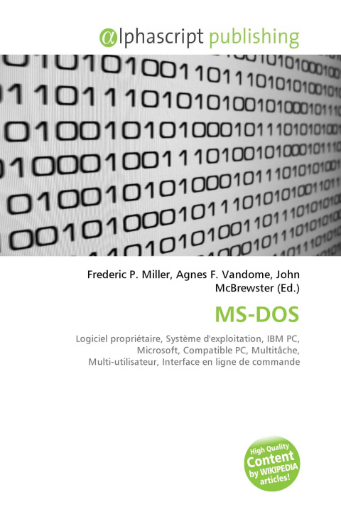 Kniha MS-DOS Agnes F. Vandome
