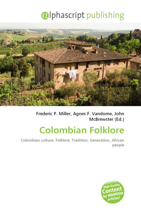Book Colombian Folklore Agnes F. Vandome