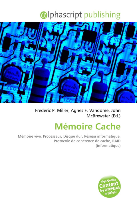 Kniha Mémoire Cache Agnes F. Vandome