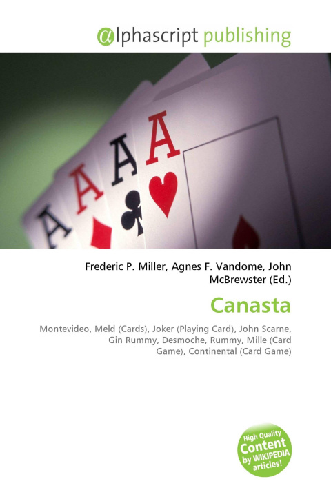 Kniha Canasta Agnes F. Vandome