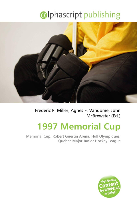Book 1997 Memorial Cup Agnes F. Vandome
