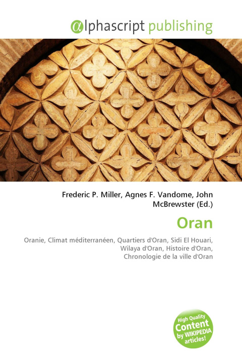 Kniha Oran Agnes F. Vandome