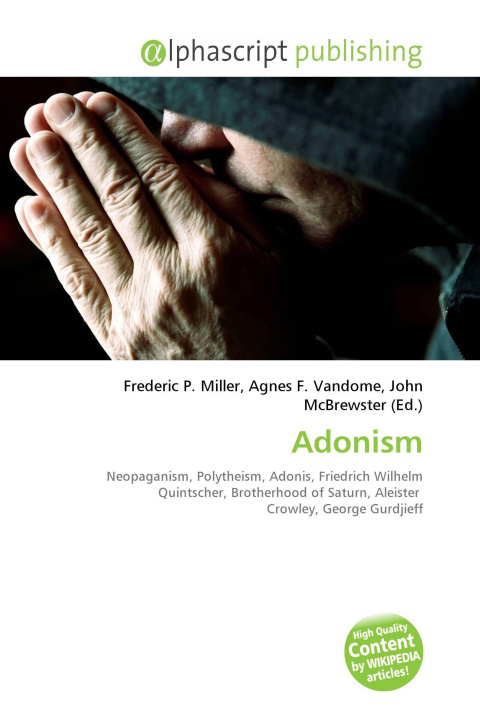 Knjiga Adonism Agnes F. Vandome
