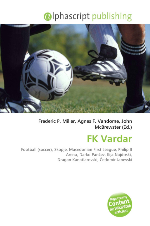 Book FK Vardar Agnes F. Vandome