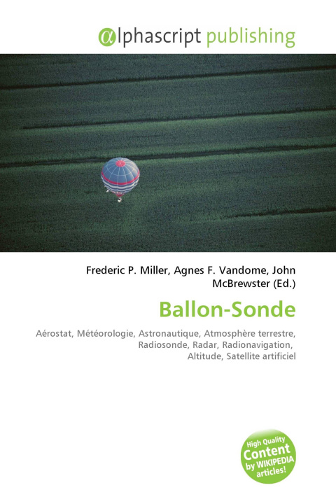 Livro Ballon-Sonde Agnes F. Vandome