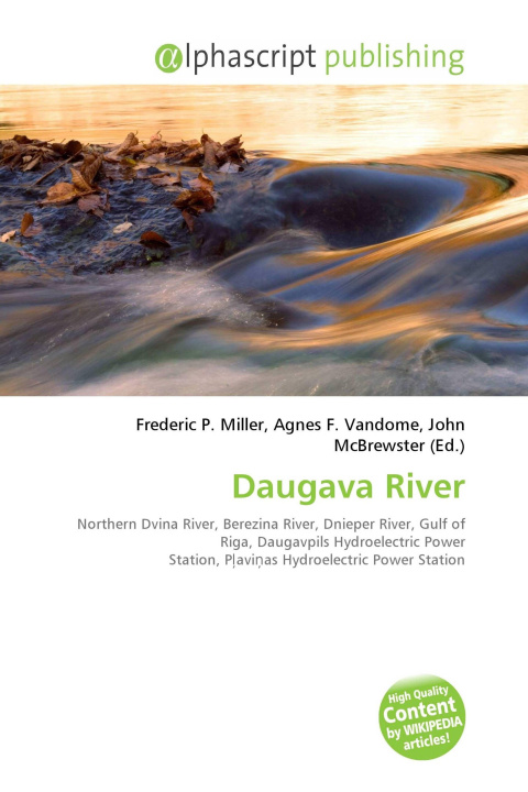 Book Daugava River Agnes F. Vandome