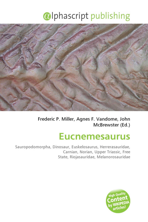Kniha Eucnemesaurus Agnes F. Vandome