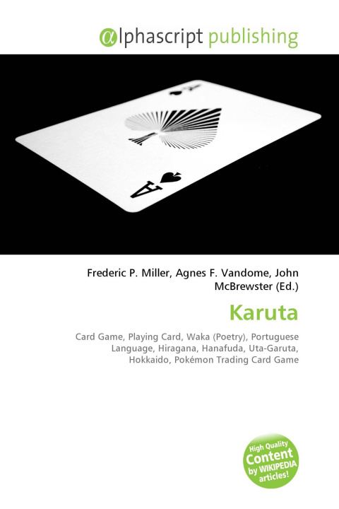 Kniha Karuta Agnes F. Vandome