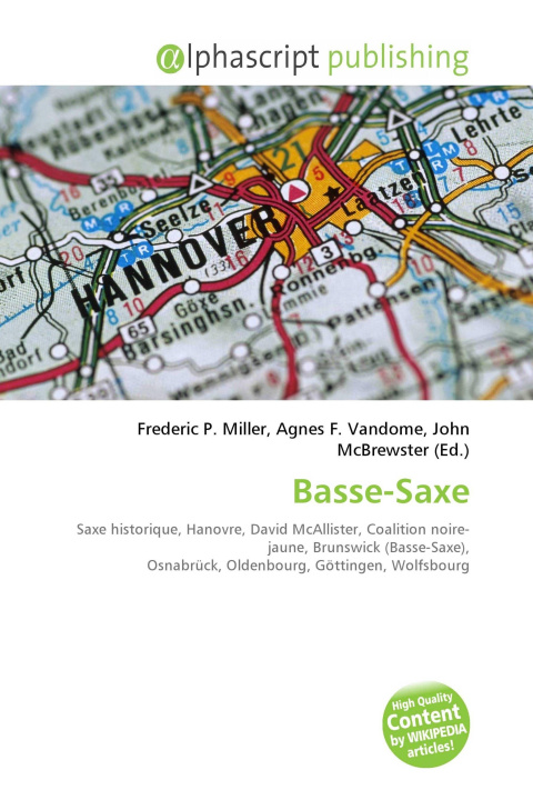 Kniha Basse-Saxe Agnes F. Vandome