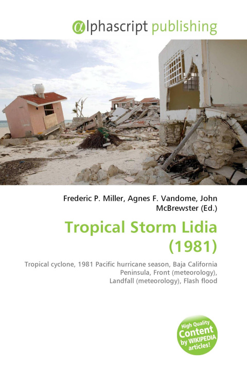 Book Tropical Storm Lidia (1981) Agnes F. Vandome
