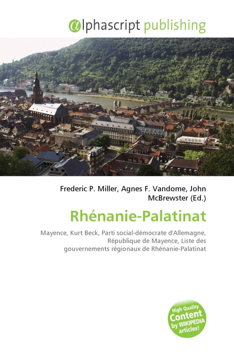 Книга Rhénanie-Palatinat Agnes F. Vandome