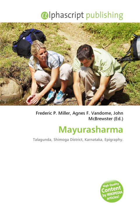 Knjiga Mayurasharma Agnes F. Vandome
