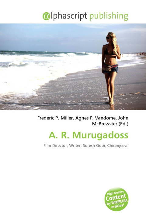 Knjiga A. R. Murugadoss Agnes F. Vandome