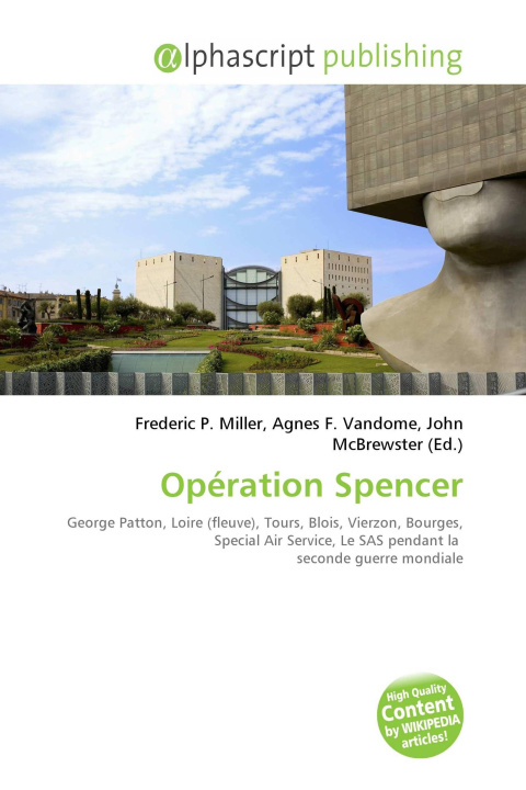 Knjiga Opération Spencer Agnes F. Vandome