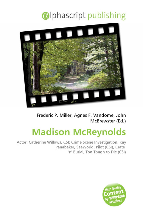 Book Madison McReynolds Agnes F. Vandome
