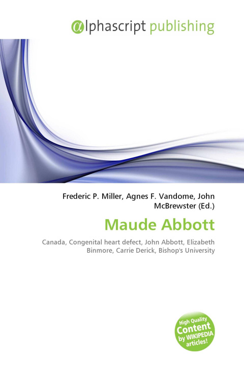 Kniha Maude Abbott Agnes F. Vandome