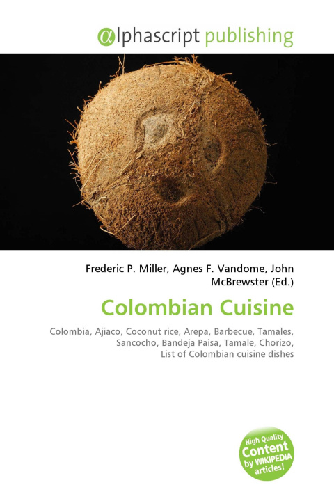 Kniha Colombian Cuisine Agnes F. Vandome