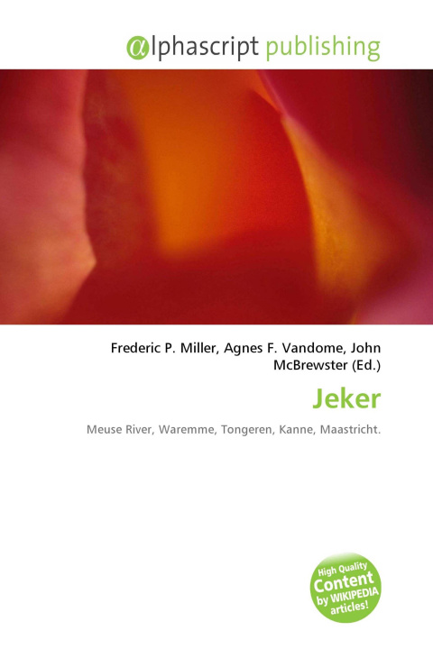 Kniha Jeker Agnes F. Vandome