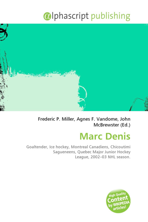 Knjiga Marc Denis Agnes F. Vandome