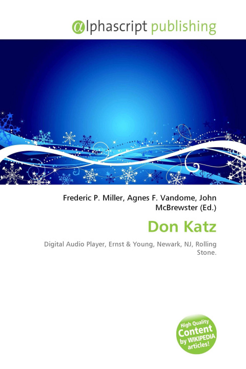 Kniha Don Katz Agnes F. Vandome