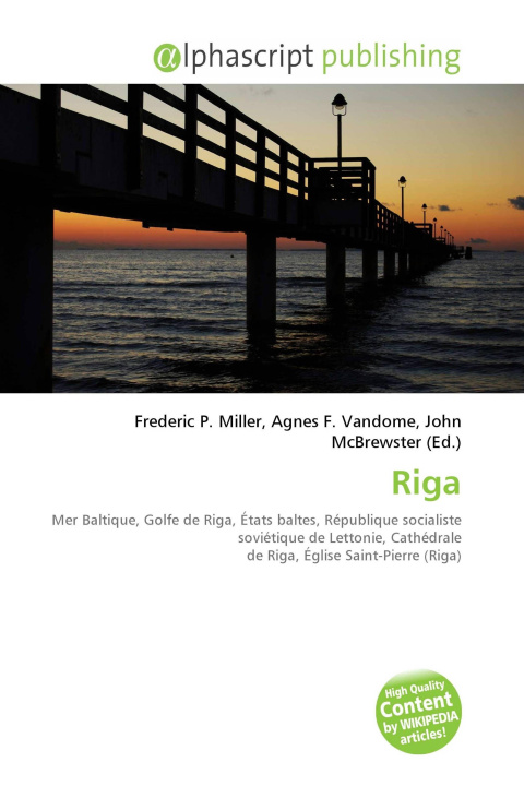 Knjiga Riga Agnes F. Vandome