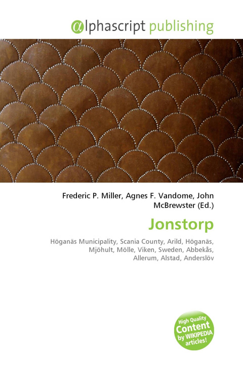 Kniha Jonstorp Agnes F. Vandome