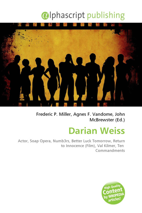 Kniha Darian Weiss Agnes F. Vandome