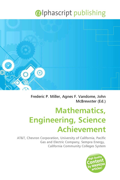 Kniha Mathematics, Engineering, Science Achievement Agnes F. Vandome