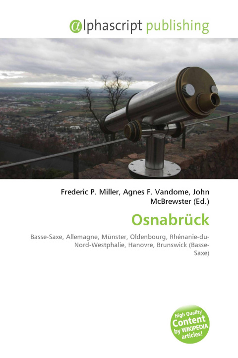 Kniha Osnabrück Agnes F. Vandome