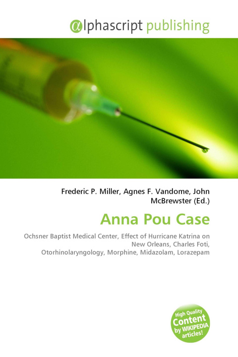 Kniha Anna Pou Case Agnes F. Vandome