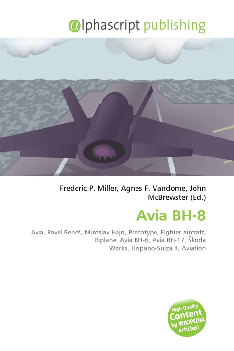 Book Avia BH-8 Agnes F. Vandome