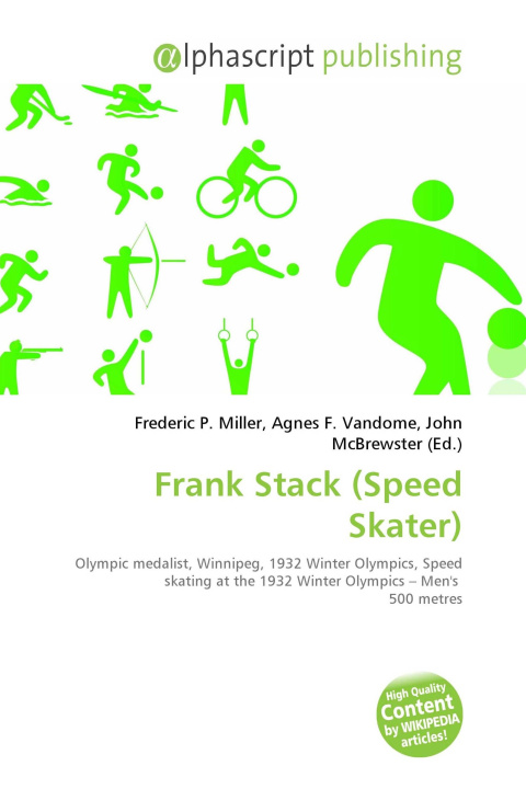 Kniha Frank Stack (Speed Skater) Agnes F. Vandome