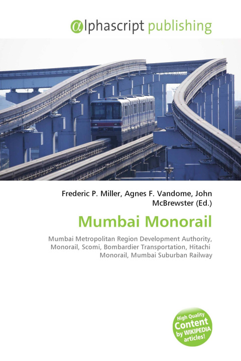 Knjiga Mumbai Monorail Agnes F. Vandome