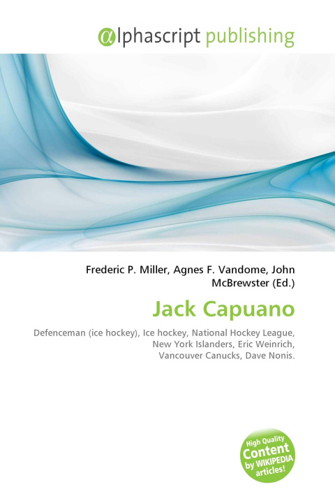 Knjiga Jack Capuano Agnes F. Vandome
