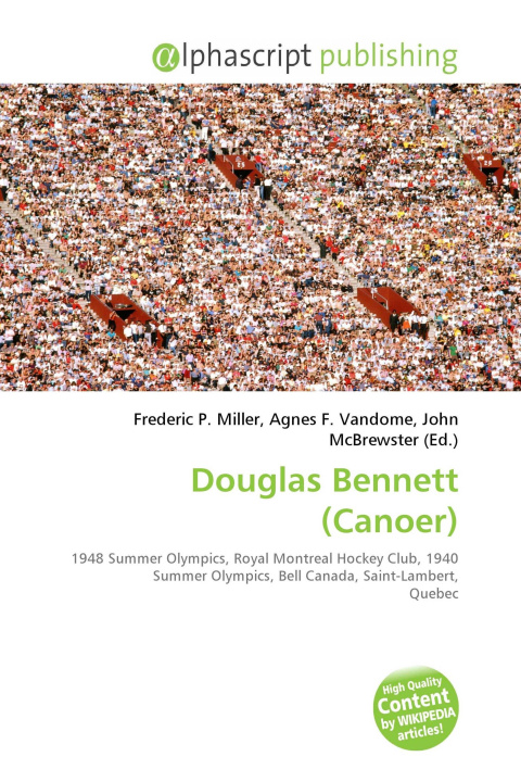 Kniha Douglas Bennett (Canoer) Agnes F. Vandome