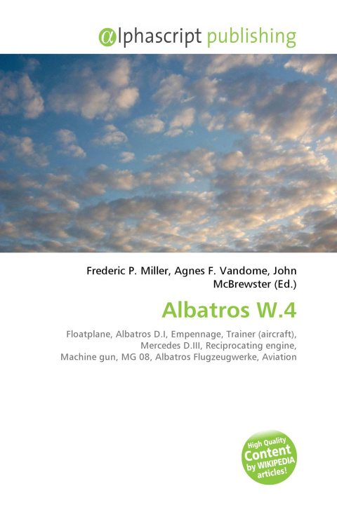 Book Albatros W.4 Agnes F. Vandome