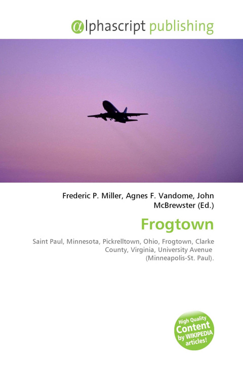 Kniha Frogtown Agnes F. Vandome