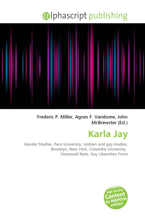 Kniha Karla Jay Agnes F. Vandome