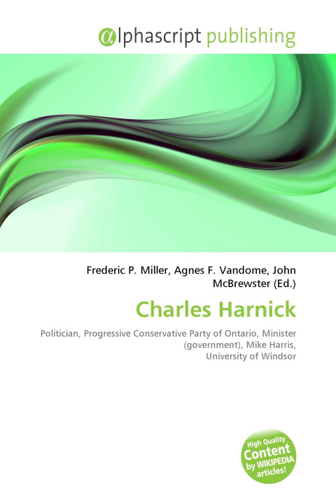 Kniha Charles Harnick Agnes F. Vandome