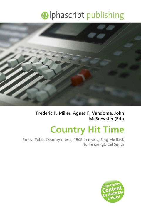 Kniha Country Hit Time Agnes F. Vandome