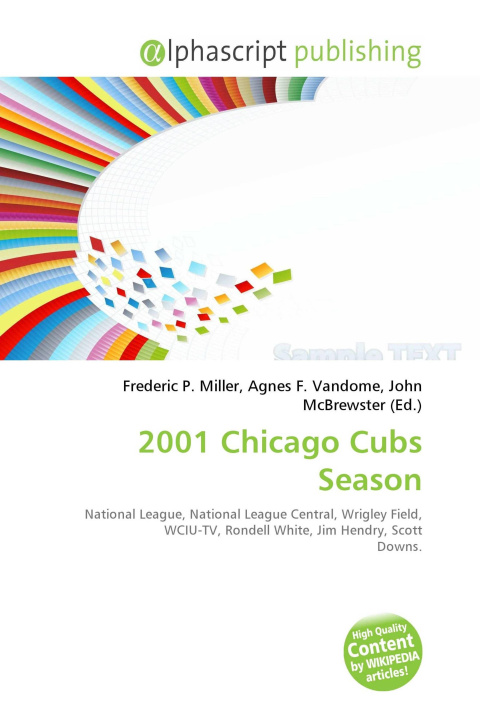 Book 2001 Chicago Cubs Season Agnes F. Vandome