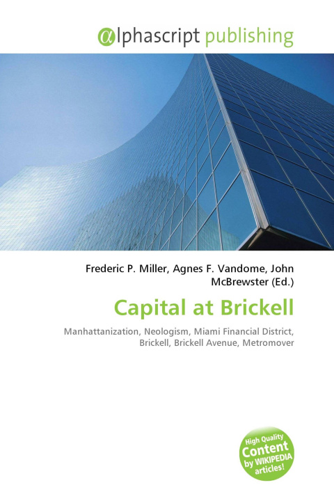 Knjiga Capital at Brickell Agnes F. Vandome