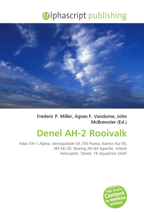 Kniha Denel AH-2 Rooivalk Agnes F. Vandome