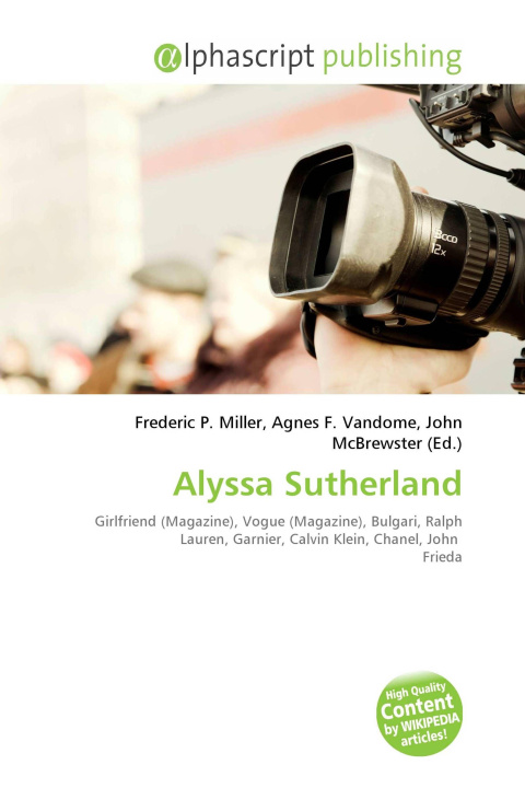 Kniha Alyssa Sutherland Agnes F. Vandome