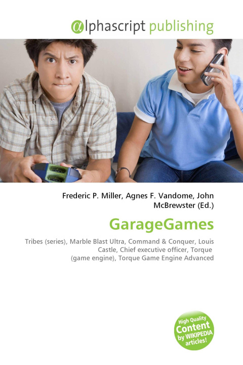 Book GarageGames Agnes F. Vandome