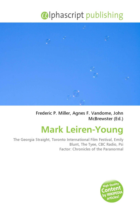 Kniha Mark Leiren-Young Agnes F. Vandome