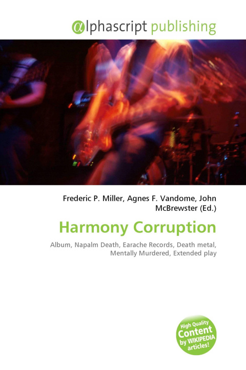 Kniha Harmony Corruption Agnes F. Vandome