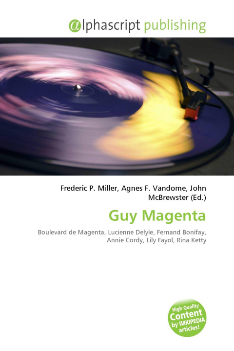 Kniha Guy Magenta Agnes F. Vandome